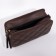 Cross-Bodi Bag on a zipper, brown color