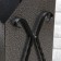 Street urn "square on bent legs" 22 l, gray, tank 0.5 mm, 50 x 33 x 33 cm