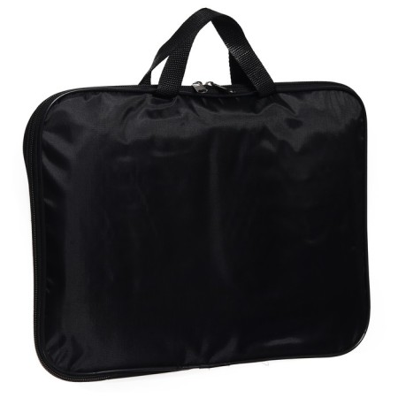 Folder with handles textile A4, 350 x 270 x 20 mm, calligrata "office", nylon 600D, two -tone Kant, black-5