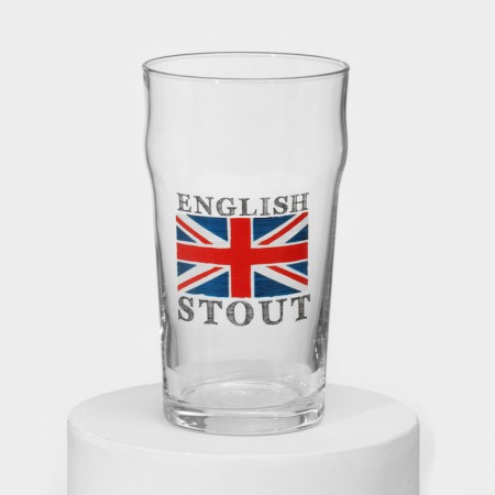 A set of glass glasses for beer “TIME TIME. Crafts Bir ", 500 ml, 570 ml, 580 ml, 4 pcs-3
