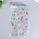 Stick plastic volumetric "butterflies and flowers" mix 14.5x25 cm