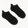 Women's socks shortened, black color, size 36-40
