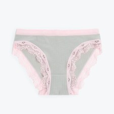 Panties Female Slips, Khaki Color, Rr. 46-48