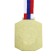 Medal for application 002, tricolor. The color of evil. With a ribbon. 6 x 7 cm.