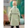 Park jacket for a boy, height 92 cm, color sage