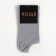 Socks men's shortened minku color light gray, size 42-43 (29 cm)