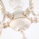 Campina chandelier, 5x60W E27, white color