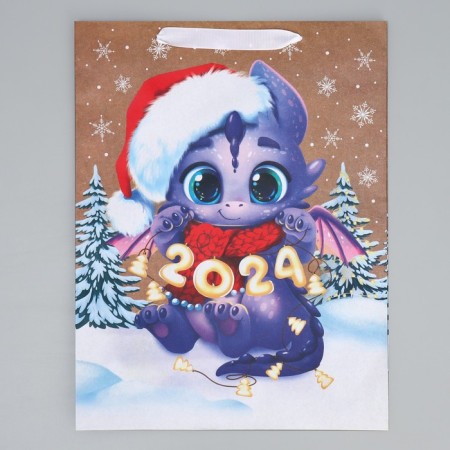 Craft vertical “Dragosh”, l 31 x 40 x 11.5 cm, New Year-7