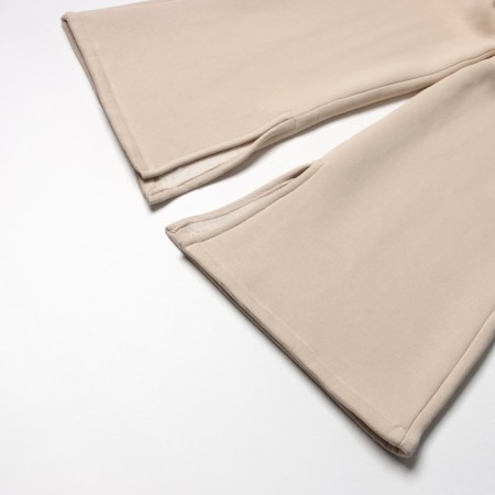 Women's costume (sweatshirt/trousers) is launched, dark cream color, rr m (44-46)-7