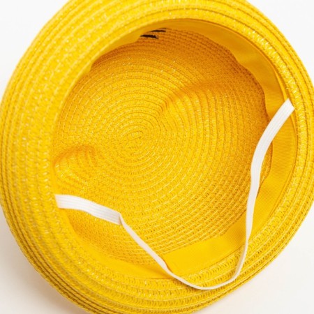 Hat for the girl Minaku "cat", col. yellow, rn 50-4