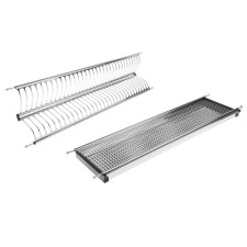 Dishwasher, l = 900 mm, 865x280x65 mm, stainless steel, set