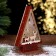 New Year's decor with a Happy New Year lights 14 × 4 × 22.5 cm