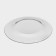 Glass plate Invitation, d = 19.5 cm, the color is transparent