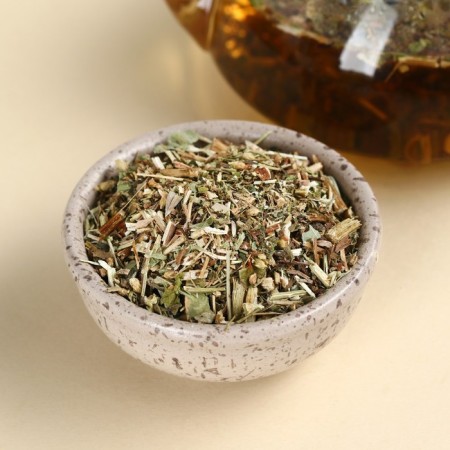 Herbal tea in the glass jar “Your Day”: hazelnut, rosehip, lemon balm, hawthorn, rose, lavender, thyme, 25 g.-2