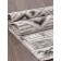 Rectangular carpet EFOR ECLIPSE, size 160x230 cm, color White/D.Gray