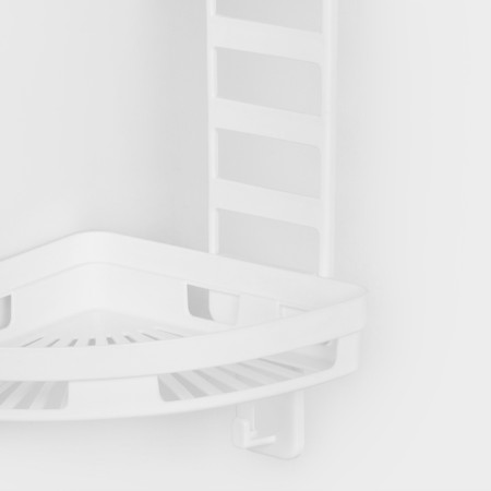 Corner regiment "Transformer", 25 × 18 × 58 cm, white color-2