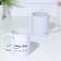Name mug, sublimation "rewind", with application
