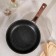 Granit Ultra Blue, D = 26 cm pan, removable handle, anti -stick coating, black color