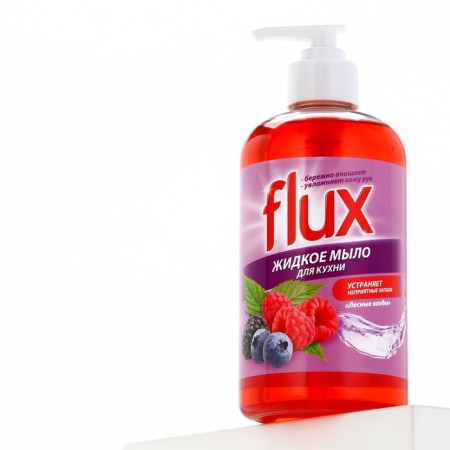 Liquid kitchen soap, 500 ml, aroma of forest berries, FLUX