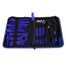 A set of instrument for plastic, 19 items, in a bag