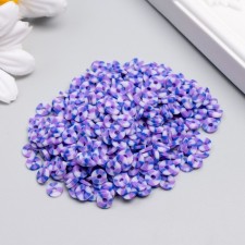 A set of beads made of polymer clay 