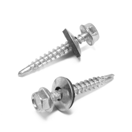 Roofing screws 4.8x35 mm, galvanized, 250 pcs.