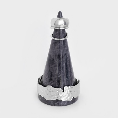 Magistro Aleo decoration stand, 5 × 12 cm, gray color-5
