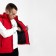 Warm vest of men's, red color, size 54
