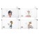 Lightning folder-convert format A6, 180MKR, with a drawing "Little Girl", mix