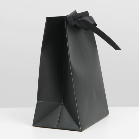 Gift package with tape, packaging, “black”, 13 x 19 x 9 cm-3