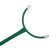 Support for branches, h = 200 cm, d = 1.6 cm, metal, green, Greengo