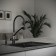 Kitchen sink "RMS" MRK-6350BL-L, mortise, left, thickness 3.0 and 1 mm, dispenser, graphite