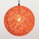 Lamp Bayerlux Radang 1he27 15W orange 30x30x130 cm