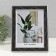 Photo frame plastic 15x20 cm "Abstraction from the Black lines" silver 1.5x18.6x23.6 cm