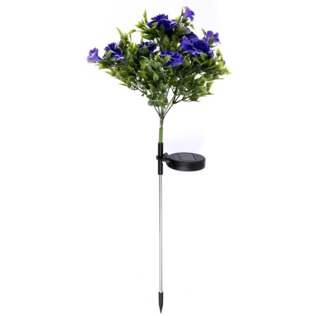 Garden lamp on the solar battery "Bush rose", 62 cm, 28 LED, glow warm white-2