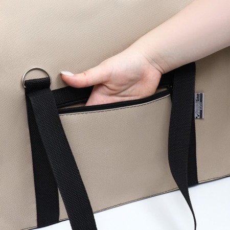 Bag - Animal carrying, size S, 39 x 23 x 27 cm beige-5