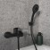 MILARDO RORA RORBL00M02 bath mixer, 51 mm pouring, black matte