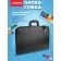 Folder for drawings and drawings A3 (425 x 305 x 30 mm) with handles, plastic, Devente, with an inner pocket, black