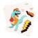 Decor on the wall "Dinosaur", 5 cards in the kit