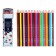 Pencils 24 Happycolor colors in a metal tube, mix