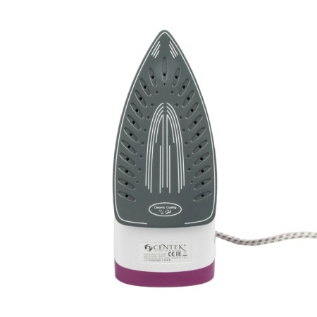 Iron CENTEK CT-2348, 1300-1800 watts, ceramic soles, 200 ml, purple-1