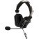 Headphones with A4Tech HU-50 microphone Black 2M pavers USB headline