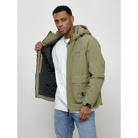 Spring jacket, size 50, light green color-13