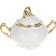 Tea Service 6/9 Tulip, DELIVERY “Snow -white tulip, golden holders”, 15 items