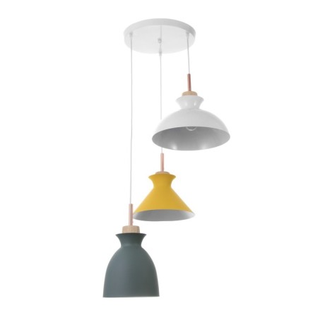 Lamp Bayerlux "Varmo" 3he27 40w yellow white green 41x41x25-125cm