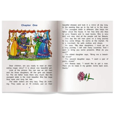Foreign Language Book. The beauty and the Beast. Beauty and the Beast. (in English)-3