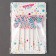 Set for decorating "Butterflies", set of 5 pcs., Pink color