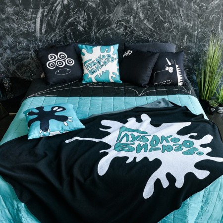 Decorative pillow Irony, size 40x40 cm-11