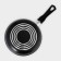 Bucket Consul d = 16 cm, 1.2 l, anti -stick coating, black color