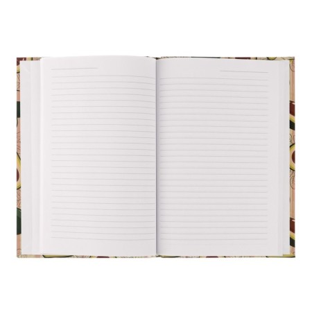 Notebook A5, 64 sheets in the Avocado line, integral cover, glossy lamination, offset block-3